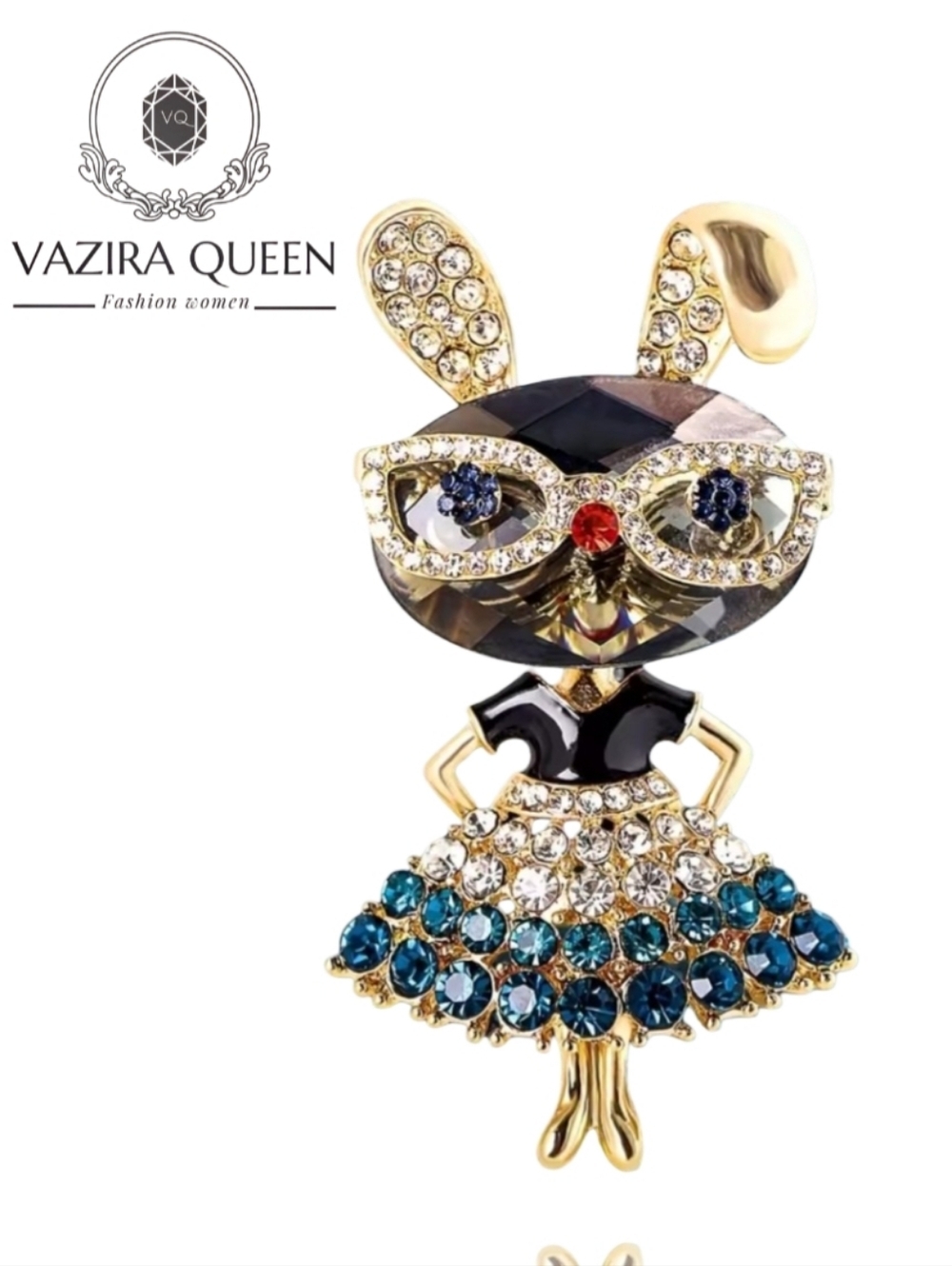 VQ Bunny Brooch